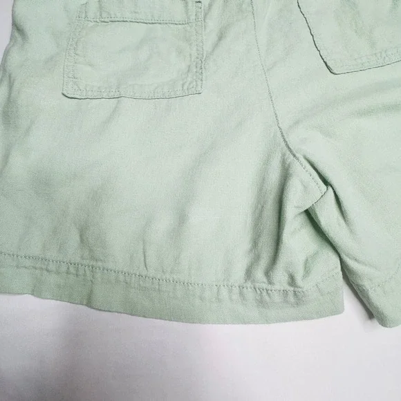 Briggs‎ Seafoam Green Linen Shorts Size Large - Picture 10 of 15